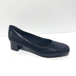 Trotters Womens Dream Pump Heels Navy Size 7S